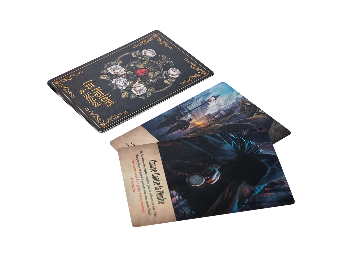 Des cartes du jeu d